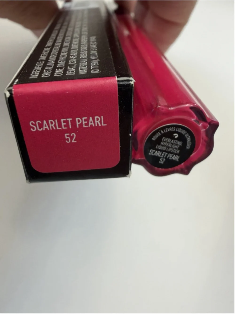 KVD Everlasting Hyperlight Liquid Lipstick - Scarlet Pearl - 7 ml